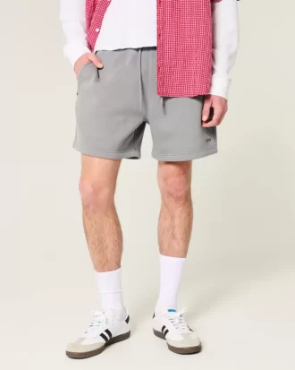 Szorty Hollister Feel Good Fleece Loose Mid-Thigh