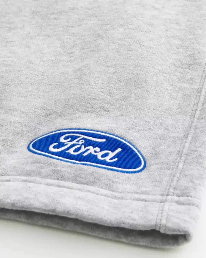 Szorty Hollister Feel Good Fleece Mid-Thigh Ford Graphic