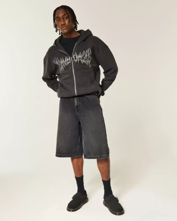 Szorty jeansowe Star Graphic Super Baggy