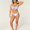 Top bikini Curvy z fiszbinami i głębokim dekoltem