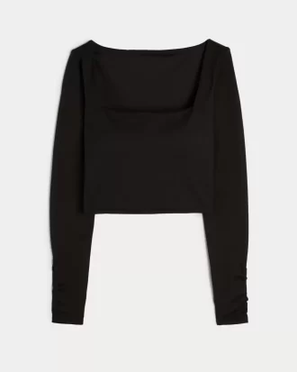 Top Gilly Hicks Active Recharge z kwadratowym dekoltem