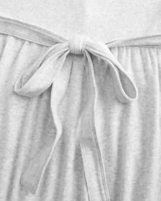 Top typu babydoll z wiązaniem z tyłu