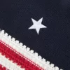 Top typu halter z wzorem flagi amerykańskiej