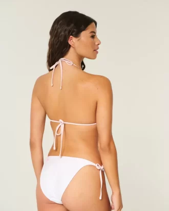 Wiosenna przerwa, trójkątny top bikini typu halter