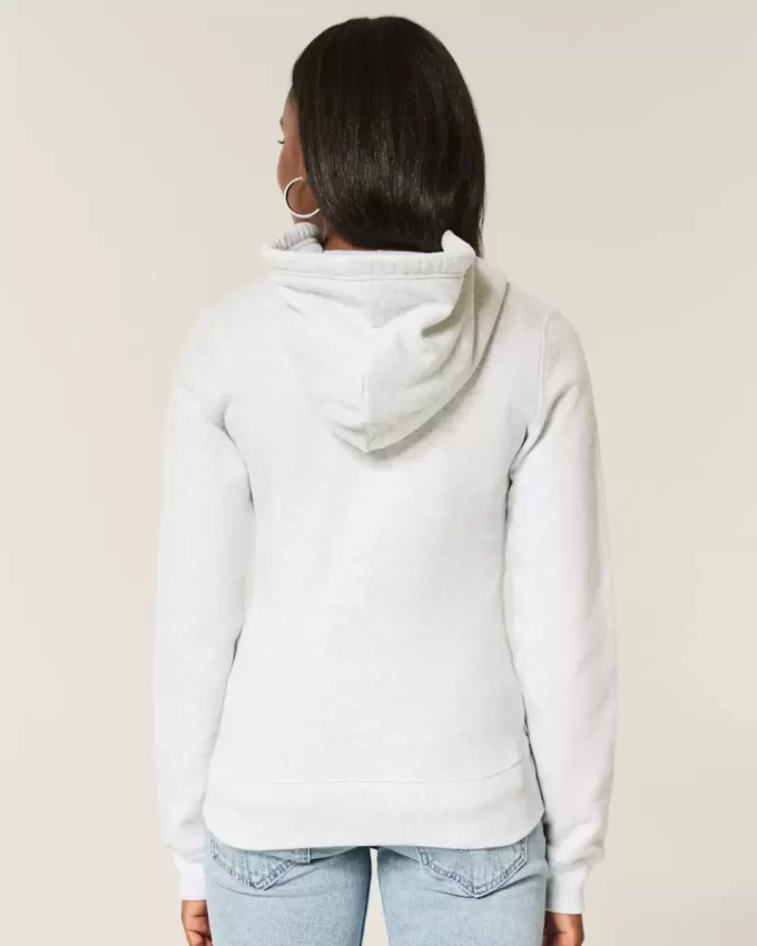 Wąska bluza z kapturem w paski i zamkiem błyskawicznym Wąska bluza z kapturem w paski i zamkiem błyskawicznym